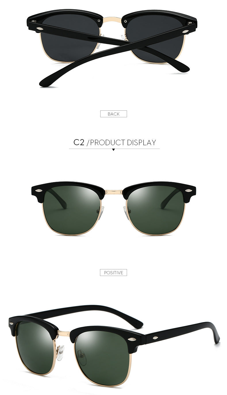 Azylo Retro 3016 Polarized Sunglasses & UV400 Classic Eyewear