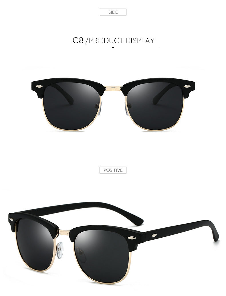 Azylo Retro 3016 Polarized Sunglasses & UV400 Classic Eyewear
