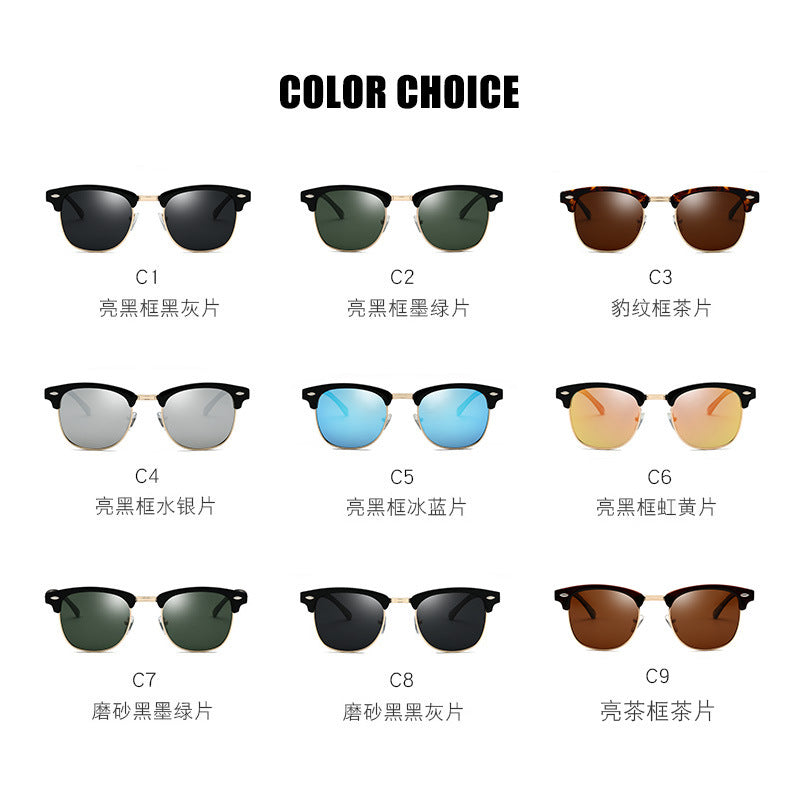 Azylo Retro 3016 Polarized Sunglasses & UV400 Classic Eyewear