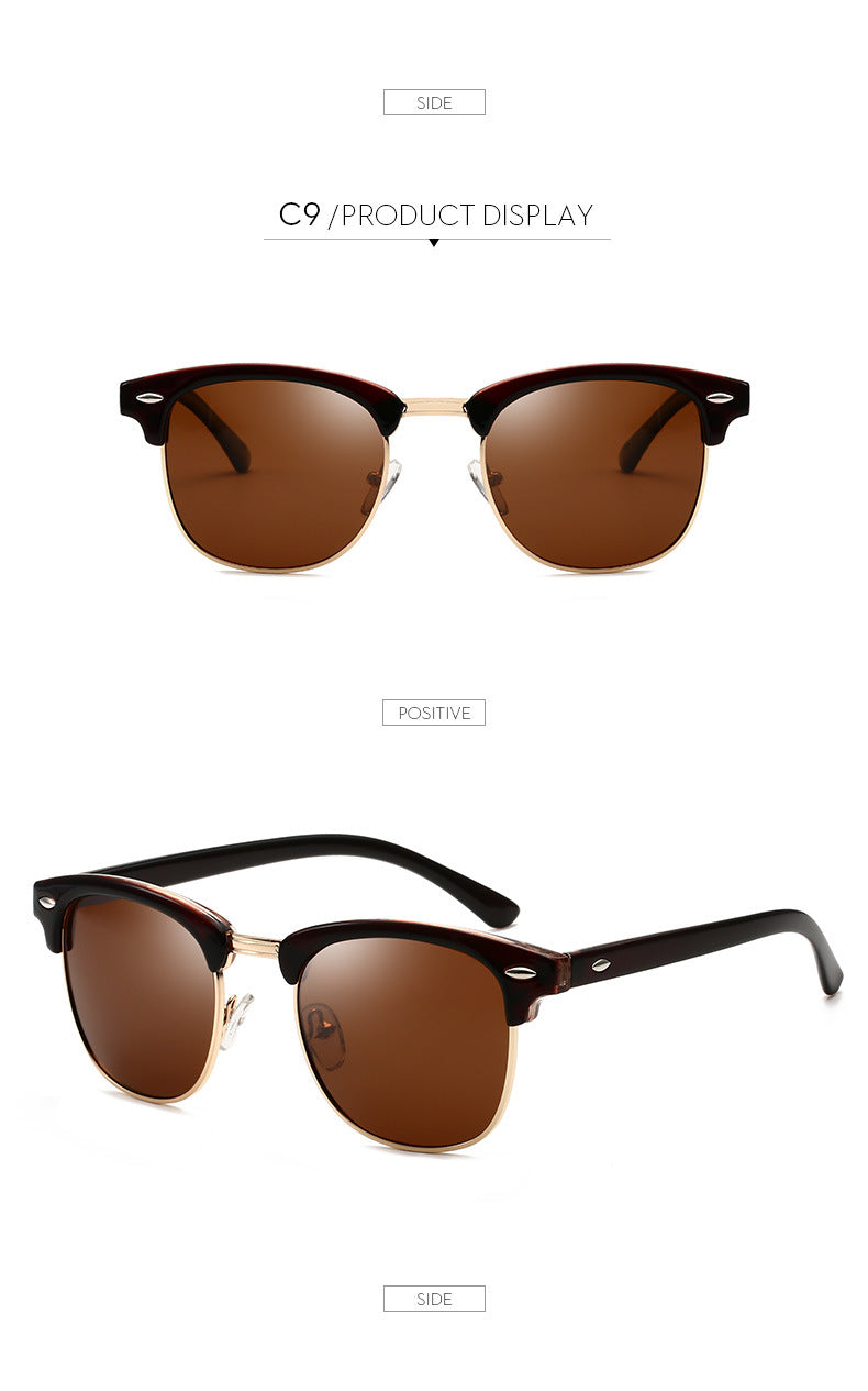 Azylo Retro 3016 Polarized Sunglasses & UV400 Classic Eyewear