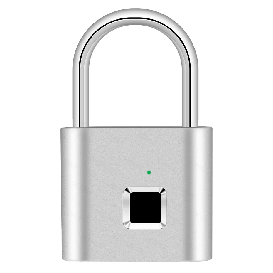 Azylo Heavy-Duty Smart Fingerprint Padlock & Keyless Security Lock