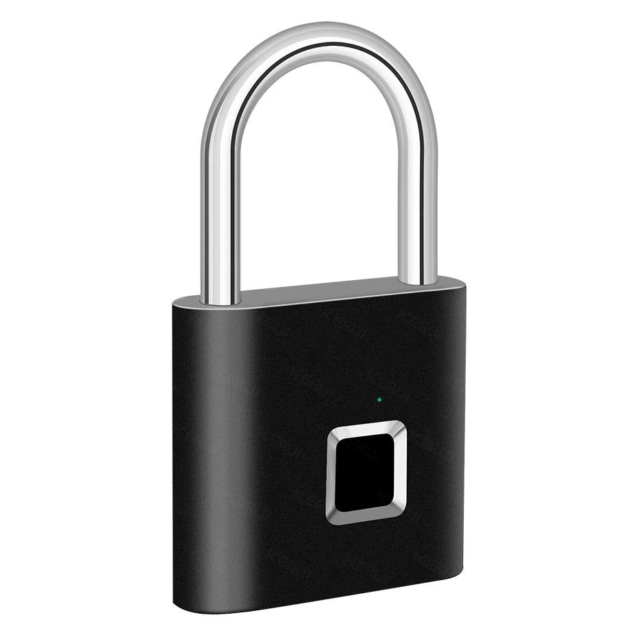 Azylo Heavy-Duty Smart Fingerprint Padlock & Keyless Security Lock