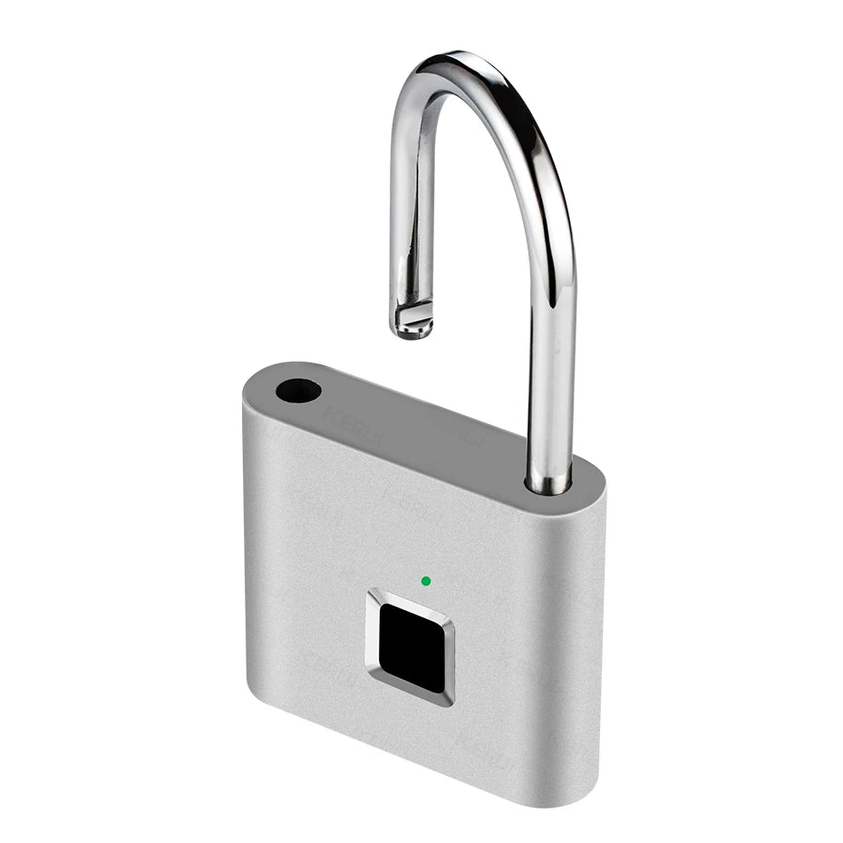 Azylo Heavy-Duty Smart Fingerprint Padlock & Keyless Security Lock