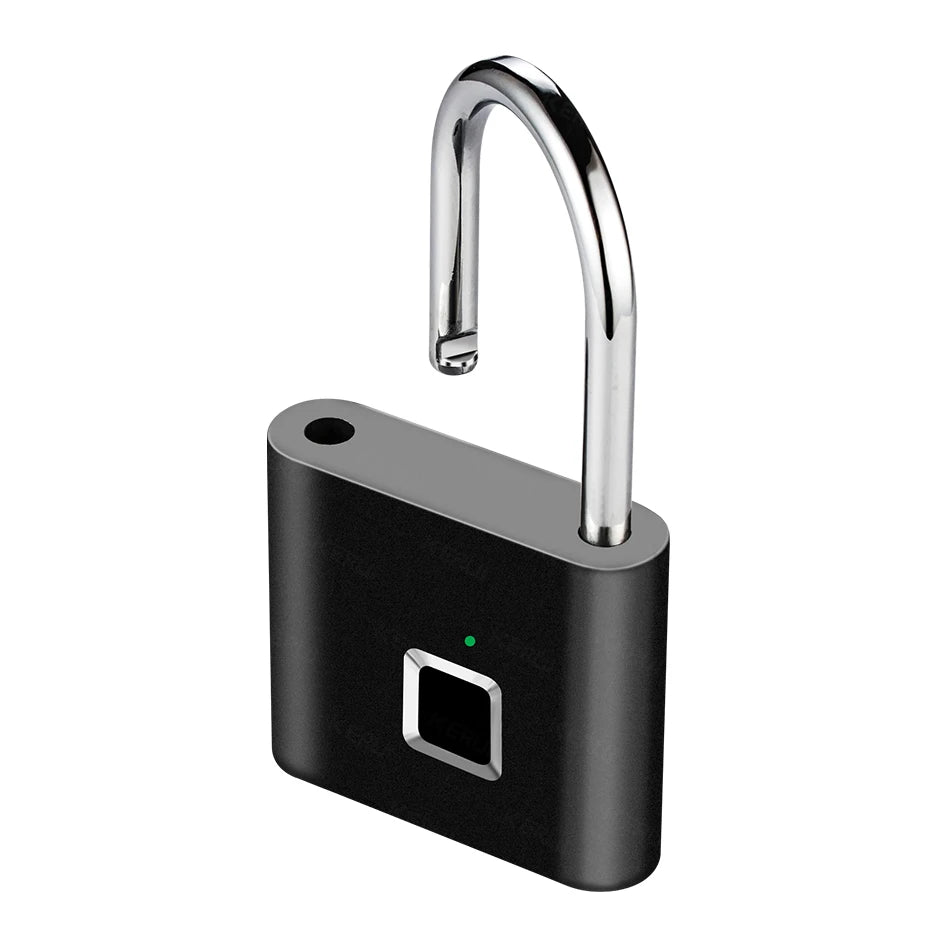 Azylo Heavy-Duty Smart Fingerprint Padlock & Keyless Security Lock