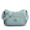 Azylo Lightweight Multi-Pocket Nylon Crossbody Bag & Daily Utility Purse