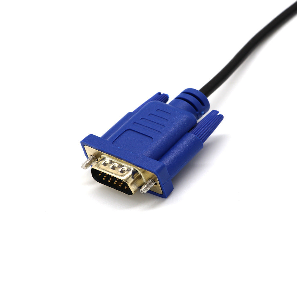 Azylo Gold-Plated HDMI to VGA HD Monitor Adapter Cable