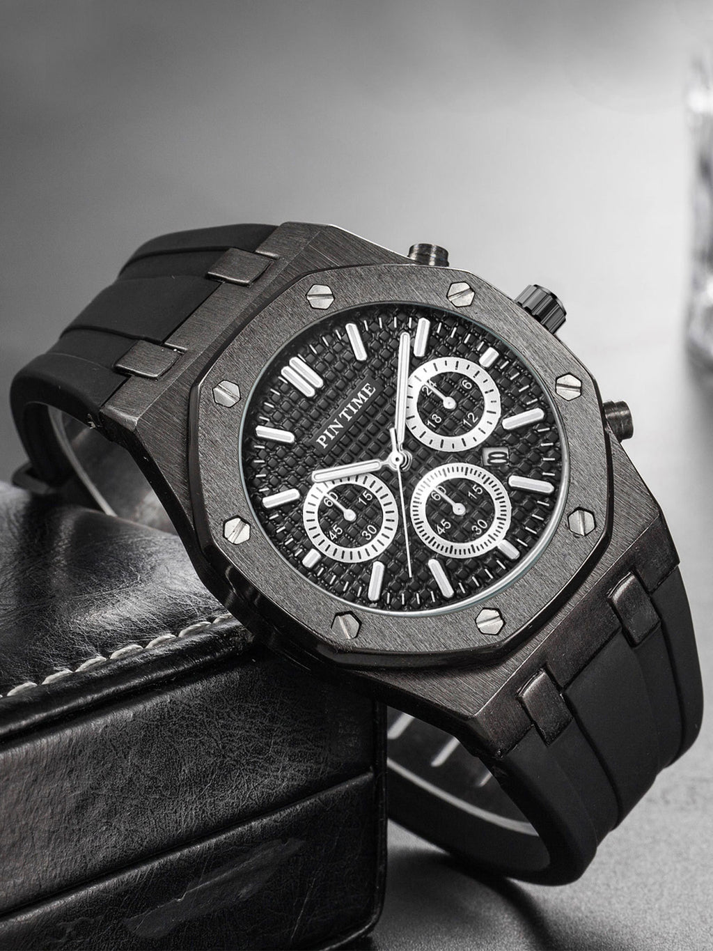 Azylo Royal Chrono Luxury Octagonal Sports Watch