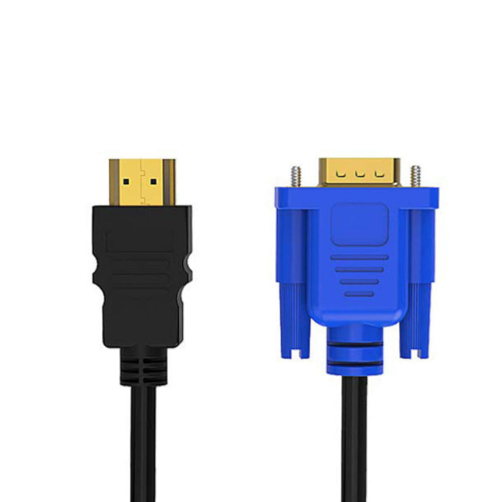 Azylo Gold-Plated HDMI to VGA HD Monitor Adapter Cable