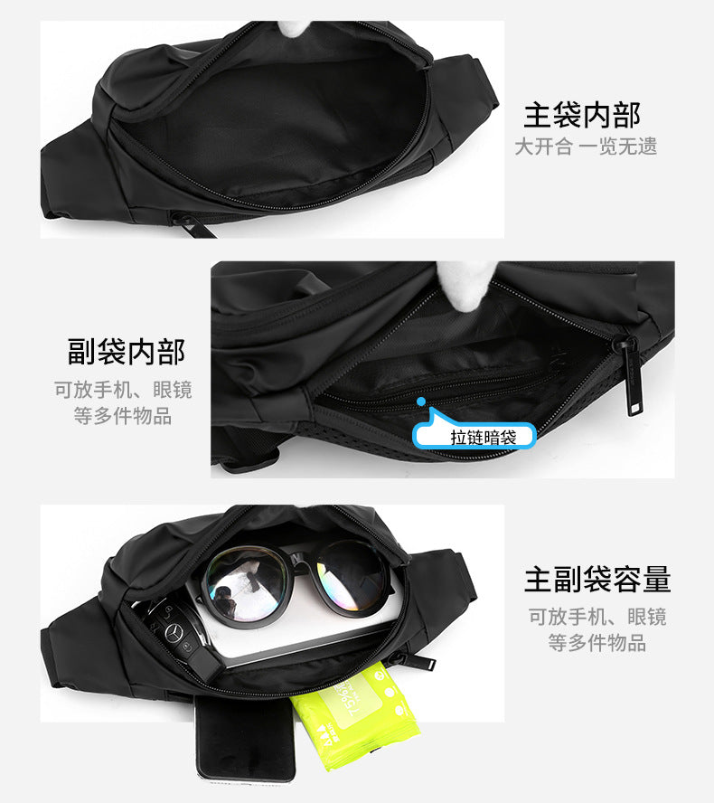Azylo Multifunctional Water-Repellent Tactical Chest & Waist Bag