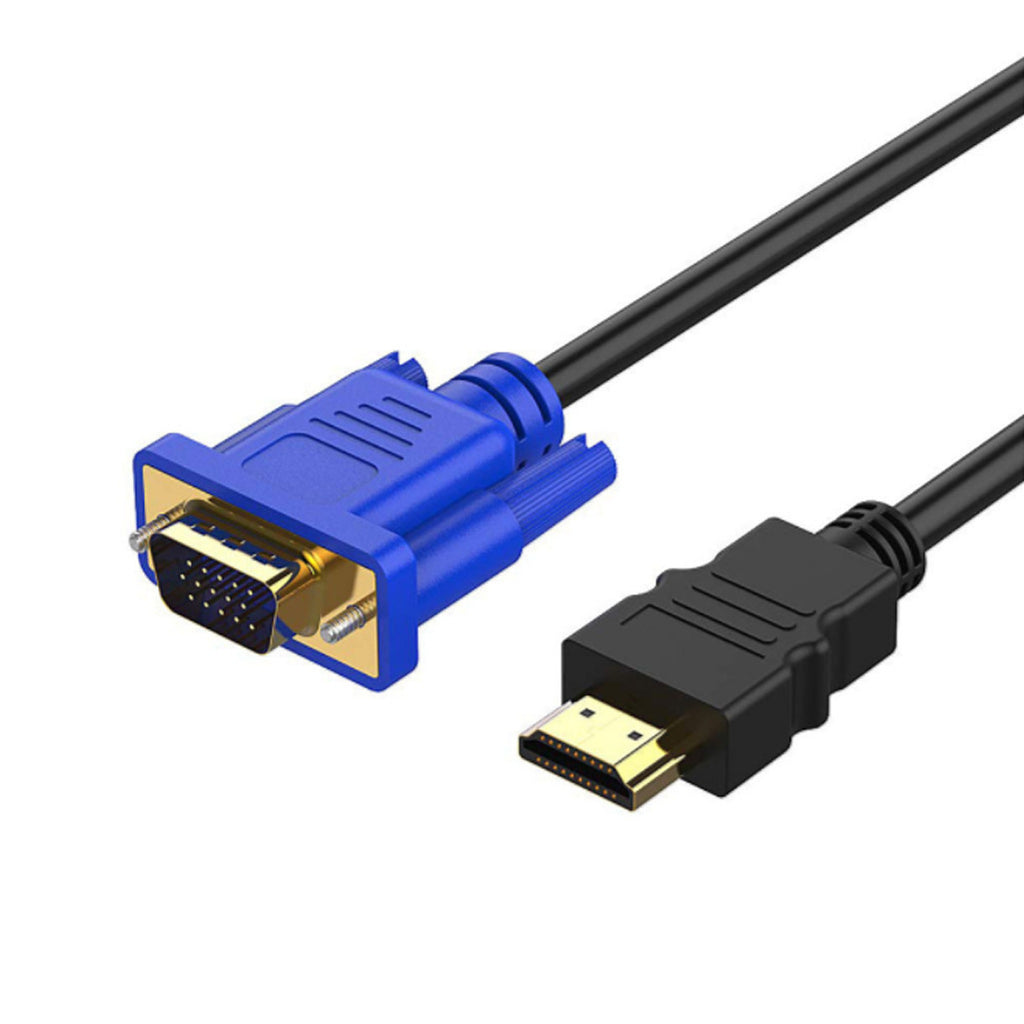 Azylo Gold-Plated HDMI to VGA HD Monitor Adapter Cable
