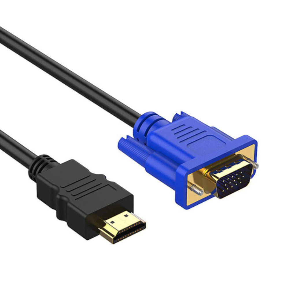 Azylo Gold-Plated HDMI to VGA HD Monitor Adapter Cable