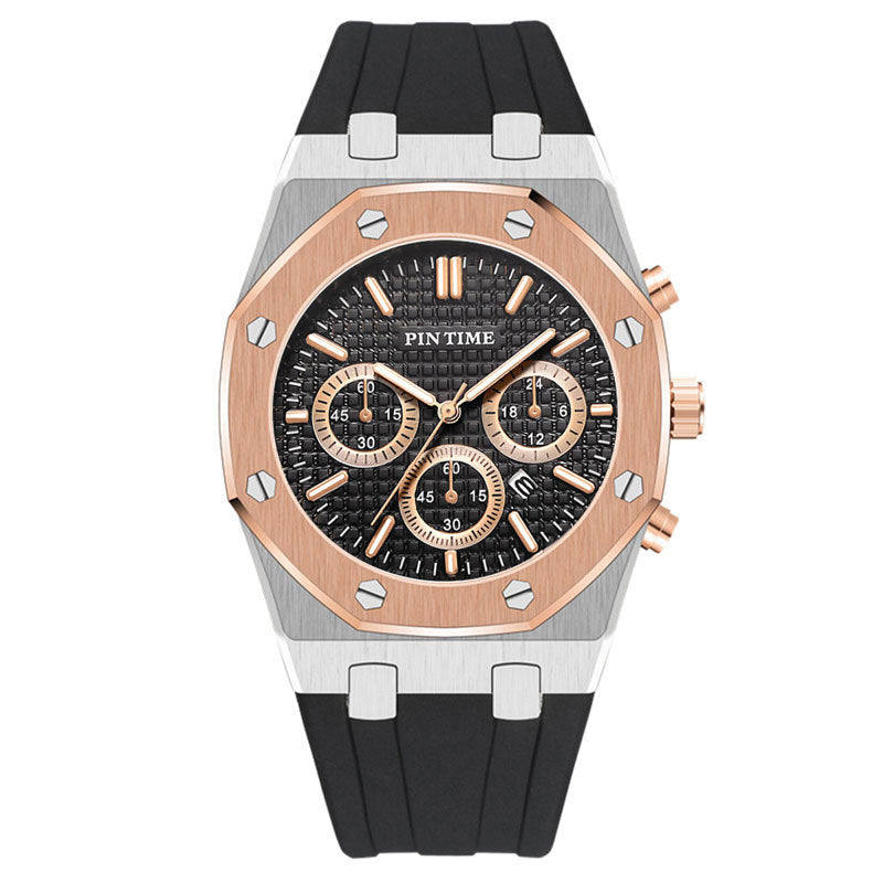 Azylo Royal Chrono Luxury Octagonal Sports Watch