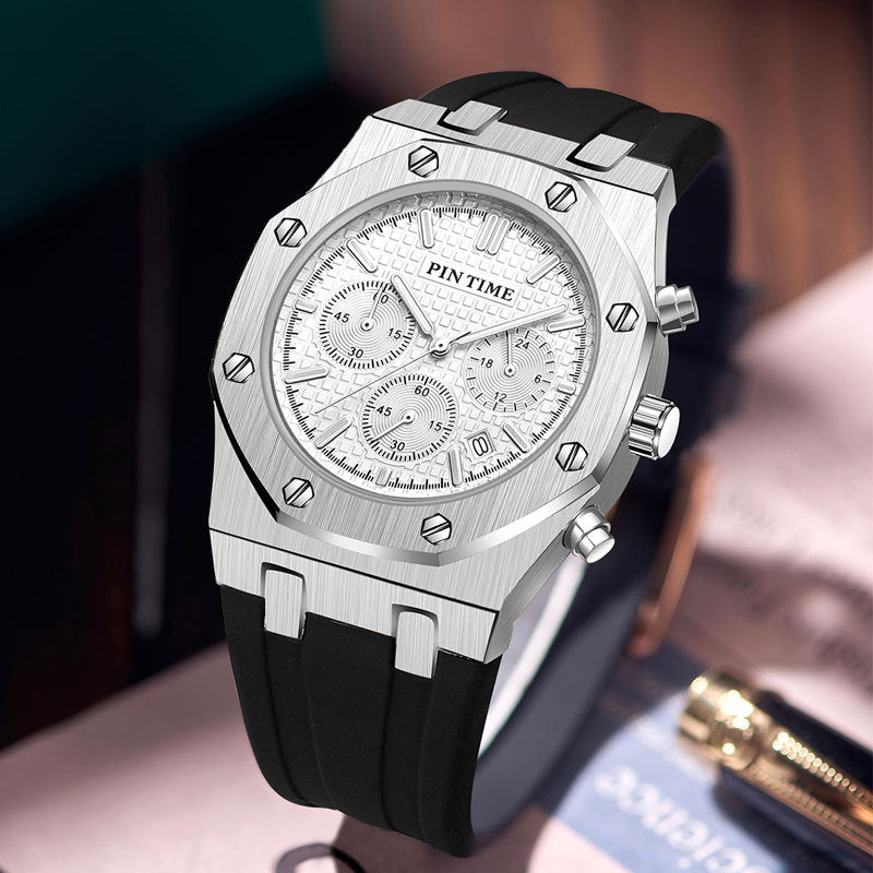 Azylo Royal Chrono Luxury Octagonal Sports Watch