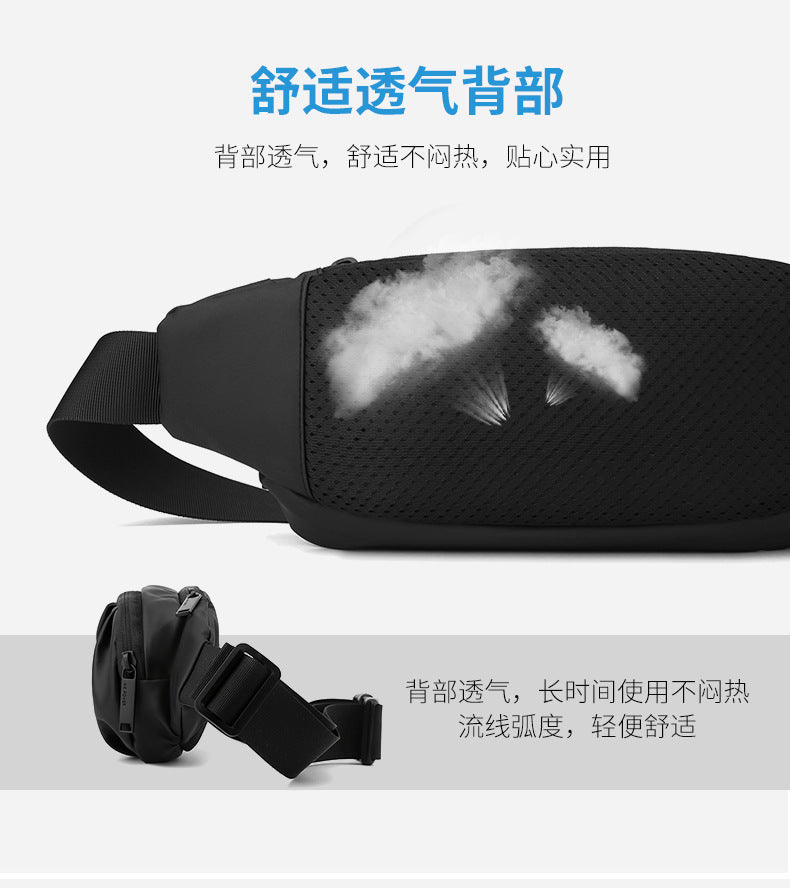 Azylo Multifunctional Water-Repellent Tactical Chest & Waist Bag