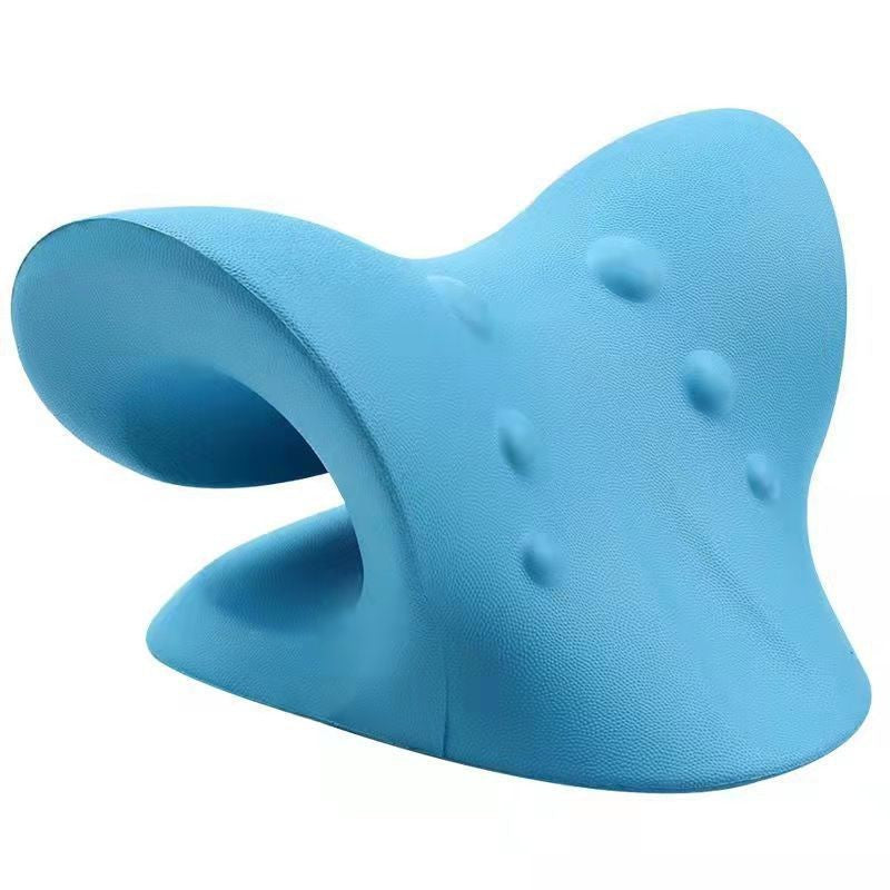 Azylo Orthopedic C-Type Cervical Traction & Neck Massage Pillow