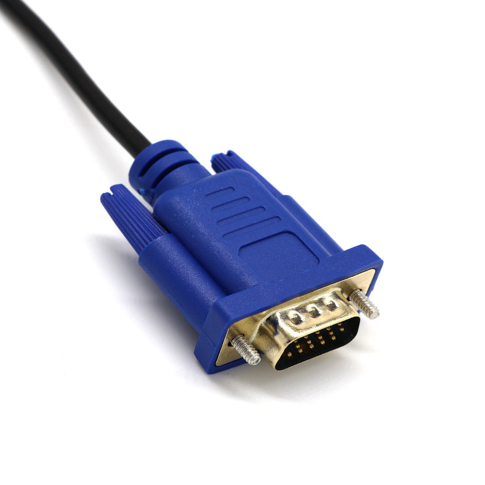 Azylo Gold-Plated HDMI to VGA HD Monitor Adapter Cable