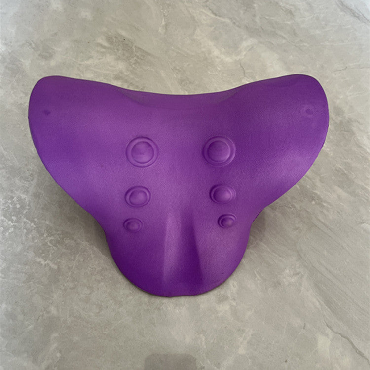 Azylo Orthopedic C-Type Cervical Traction & Neck Massage Pillow
