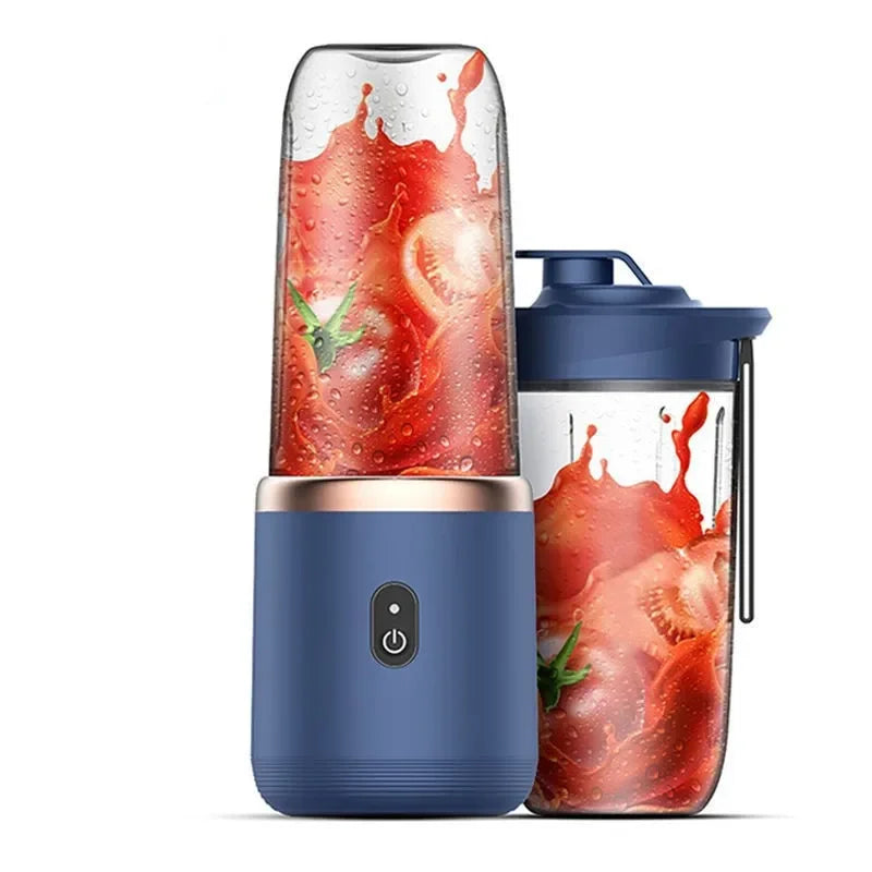 Azylo Portable 6-Blade Mini USB Juicer & Smoothie Blender