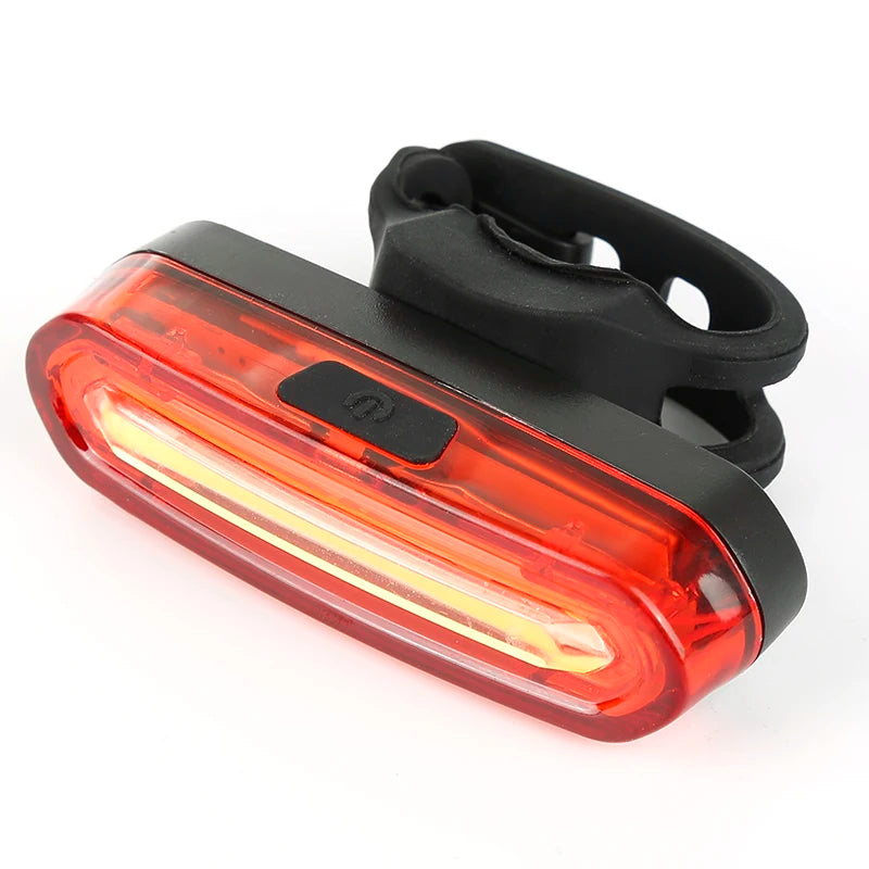 Azylo Ultra-Bright USB Rechargeable LED Bike Tail Light (Multi-Mode Safety Lamp)