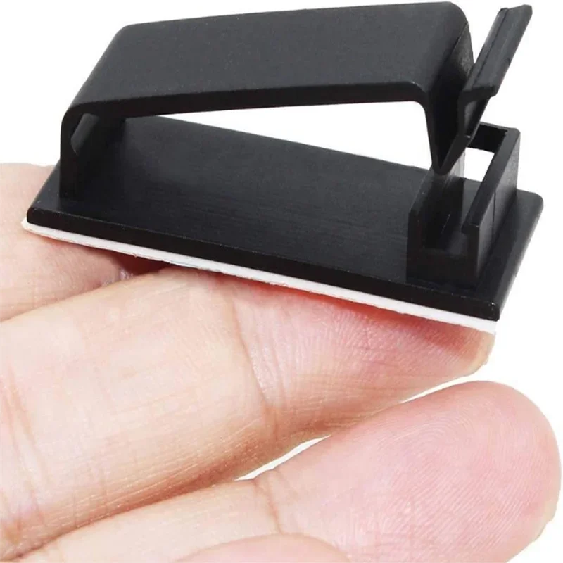 Azylo Self-Adhesive Cable Fixing Clips & Wire Organizer Buckles