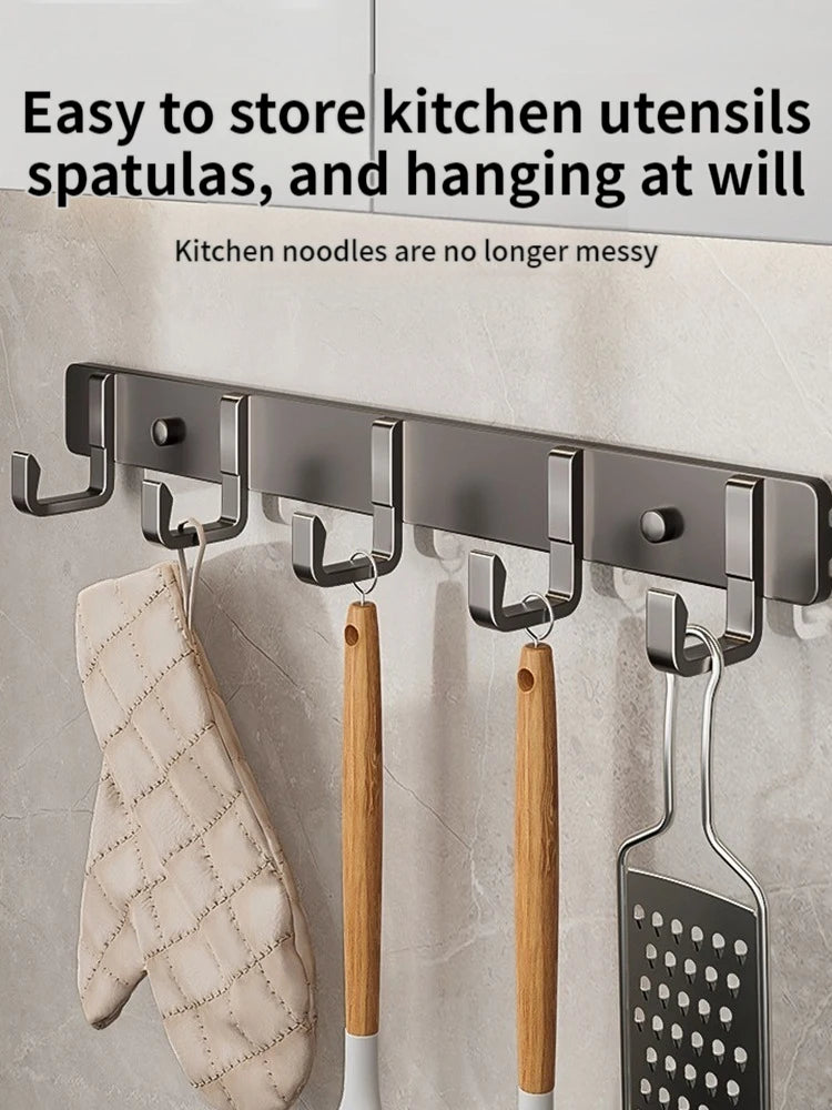 Azylo Heavy-Duty Aluminum Alloy Wall-Mounted Coat & Robe Hook