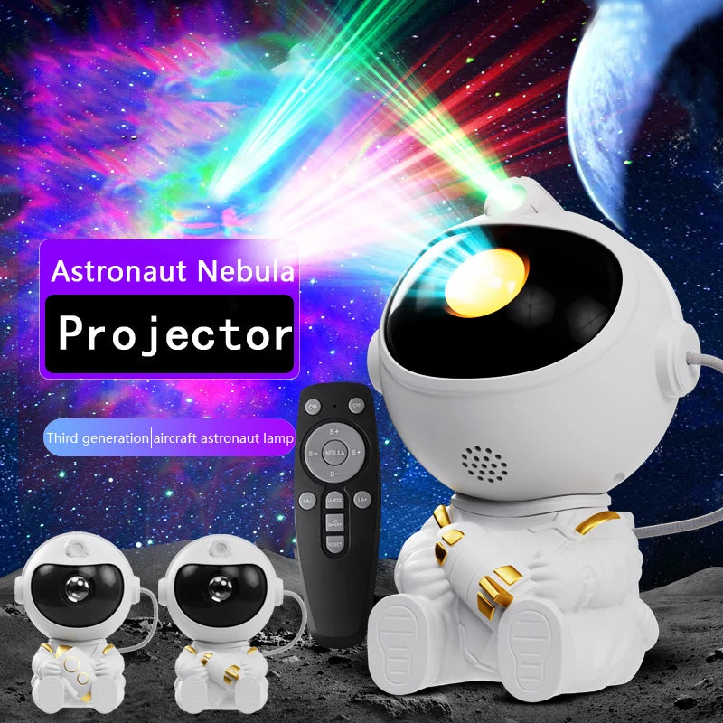 Azylo Smart Astronaut Galaxy Nebula Star Projector