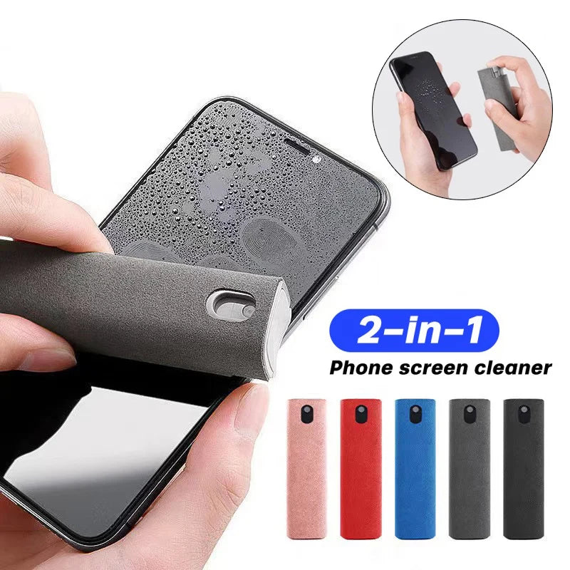 Azylo 2-in-1 Portable Phone Screen Cleaner & Microfiber Wiping Set