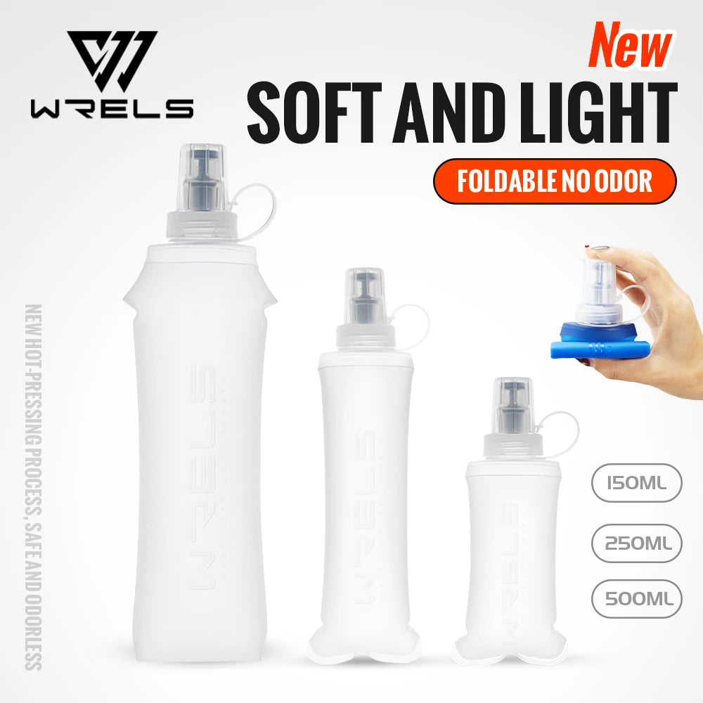 Azylo Ultra-Light TPU Collapsible Soft Flask (Running & Travel Water Bottle)