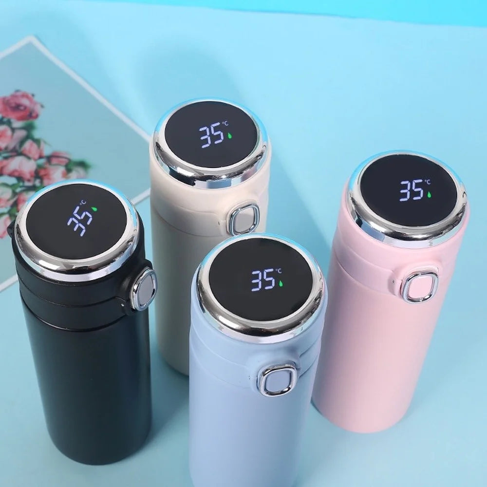 Azylo Smart LED Temperature Display Thermos & Travel Mug (400ml)