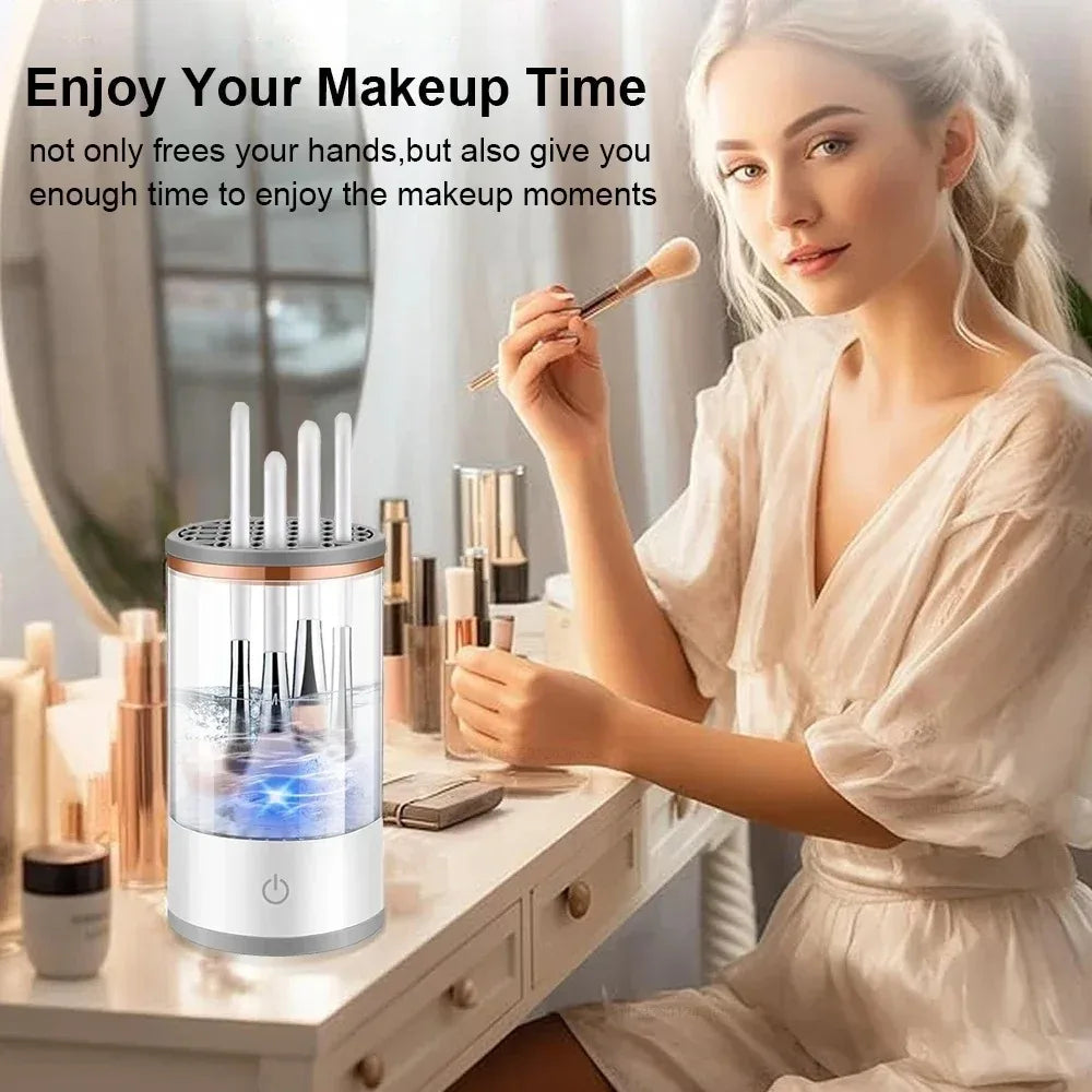 Azylo Smart Electric Automatic Makeup Brush Cleaner & Dryer