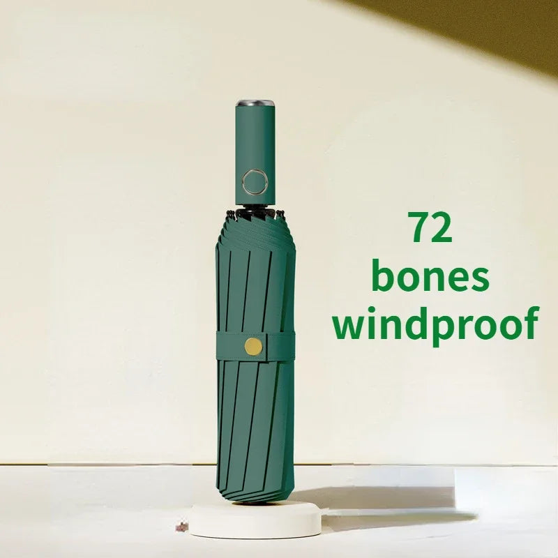 Azylo 72-Bone Hyper-Reinforced Automatic Windproof Umbrella