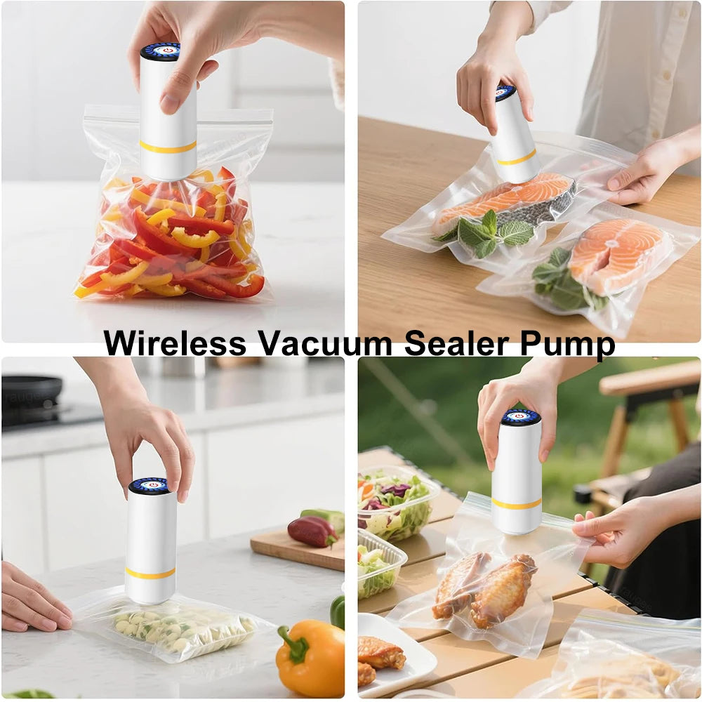 Azylo Mini Handheld Electric Vacuum Sealer & Air Pump
