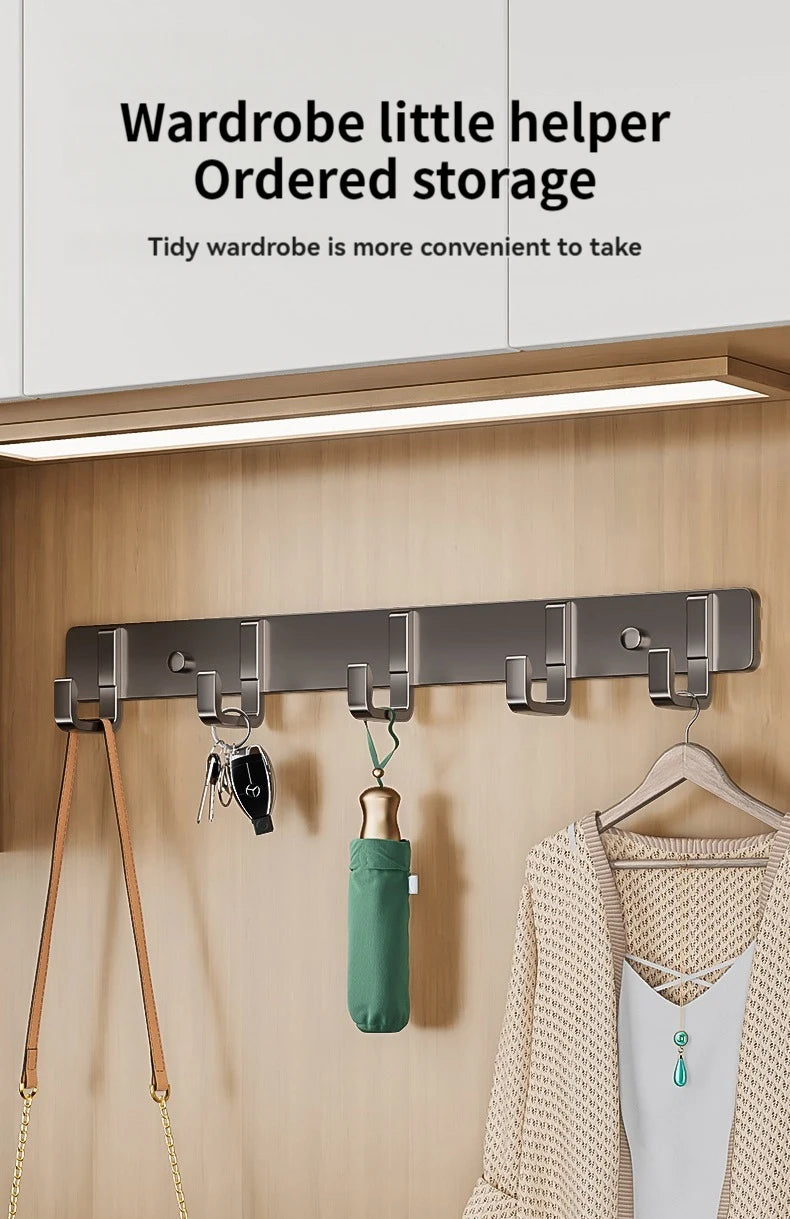 Azylo Heavy-Duty Aluminum Alloy Wall-Mounted Coat & Robe Hook