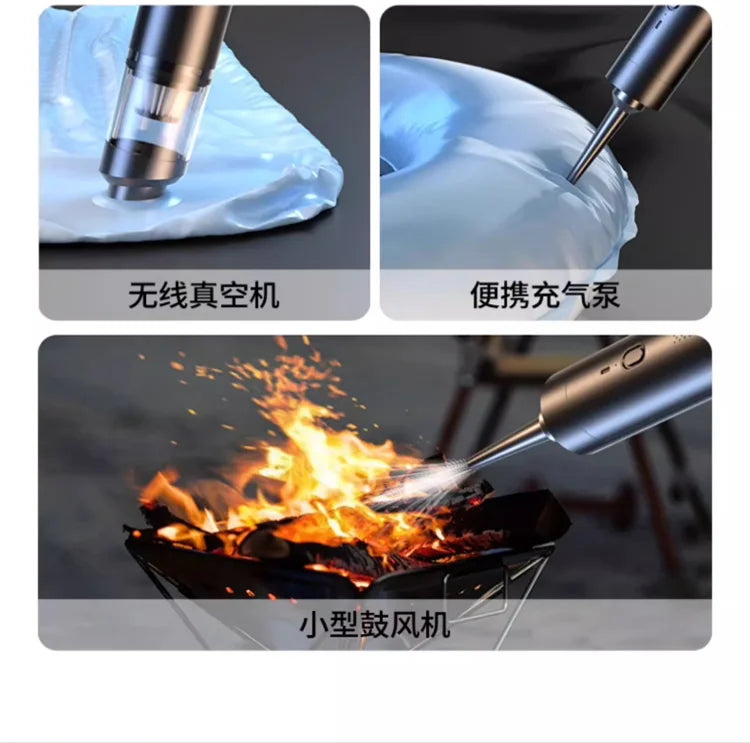 Azylo Portable Mini Handheld Wireless Car Vacuum Cleaner