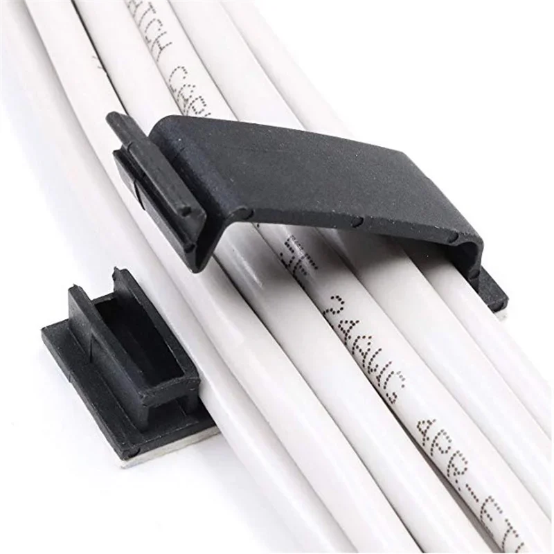 Azylo Self-Adhesive Cable Fixing Clips & Wire Organizer Buckles
