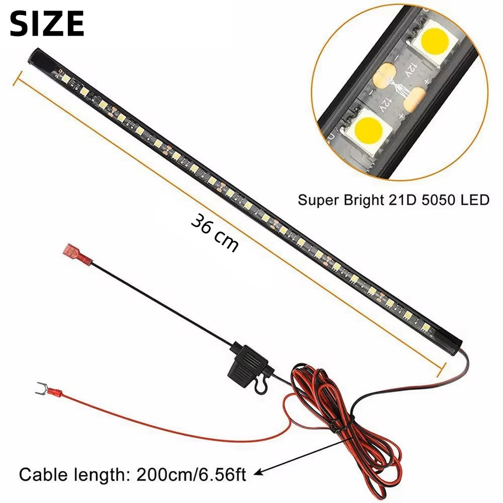 Azylo Universal Under-Hood LED Engine Light Kit with Automatic On/Off Switch