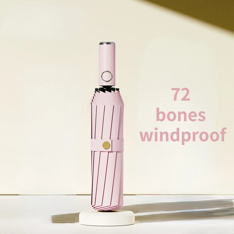 Azylo 72-Bone Hyper-Reinforced Automatic Windproof Umbrella
