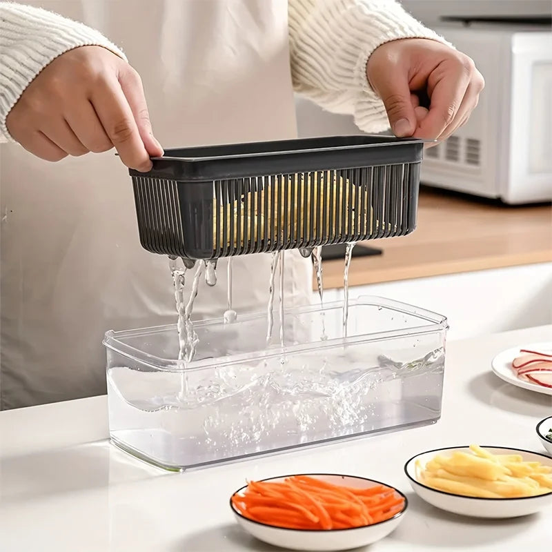 Azylo 14-in-1 Multi-Functional Vegetable Chopper, Dicer & Slicer Set