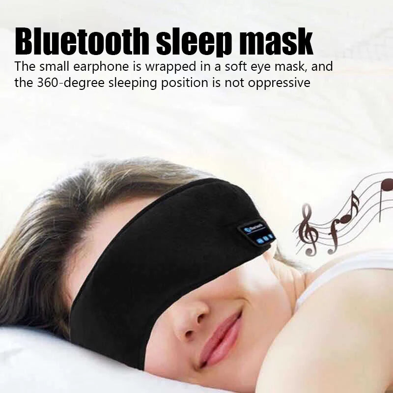 Azylo Smart 3D Ergonomic Blackout Sleep Mask & Bluetooth Headphones