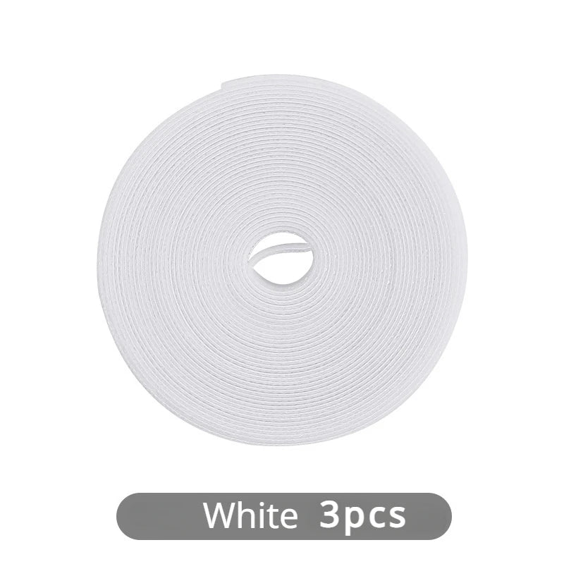 Azylo Reusable Hook & Loop Cable Management Tie Roll (3-Meter Cut-to-Length)