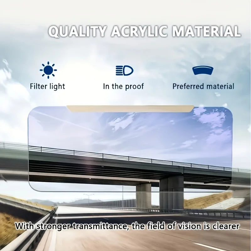 Azylo Universal Polarized Car Sun Visor Extender (Anti-Glare & UV400 Protection)