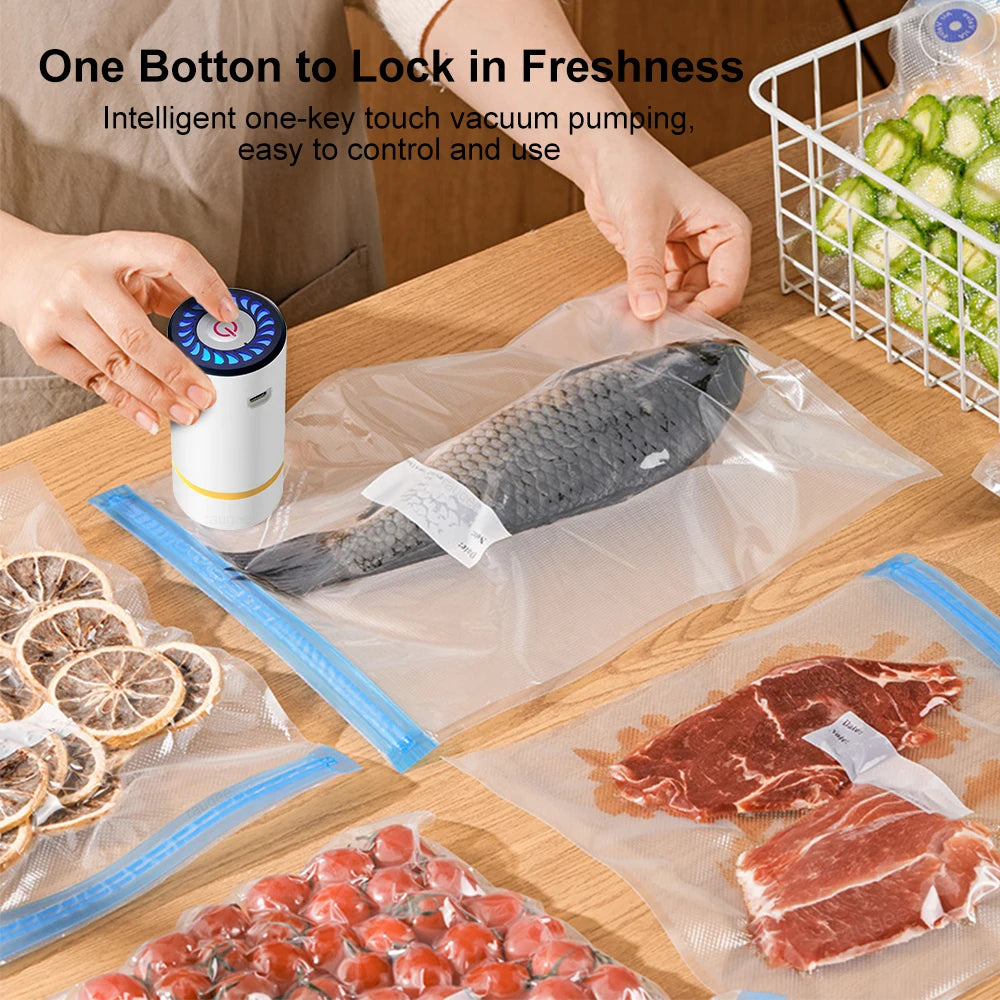 Azylo Mini Handheld Electric Vacuum Sealer & Air Pump