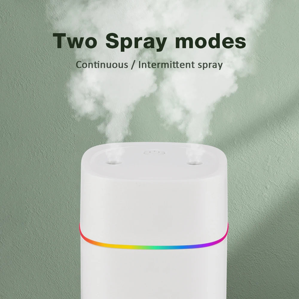 Azylo 600ml Dual-Port Smart Air Humidifier & Aroma Diffuser