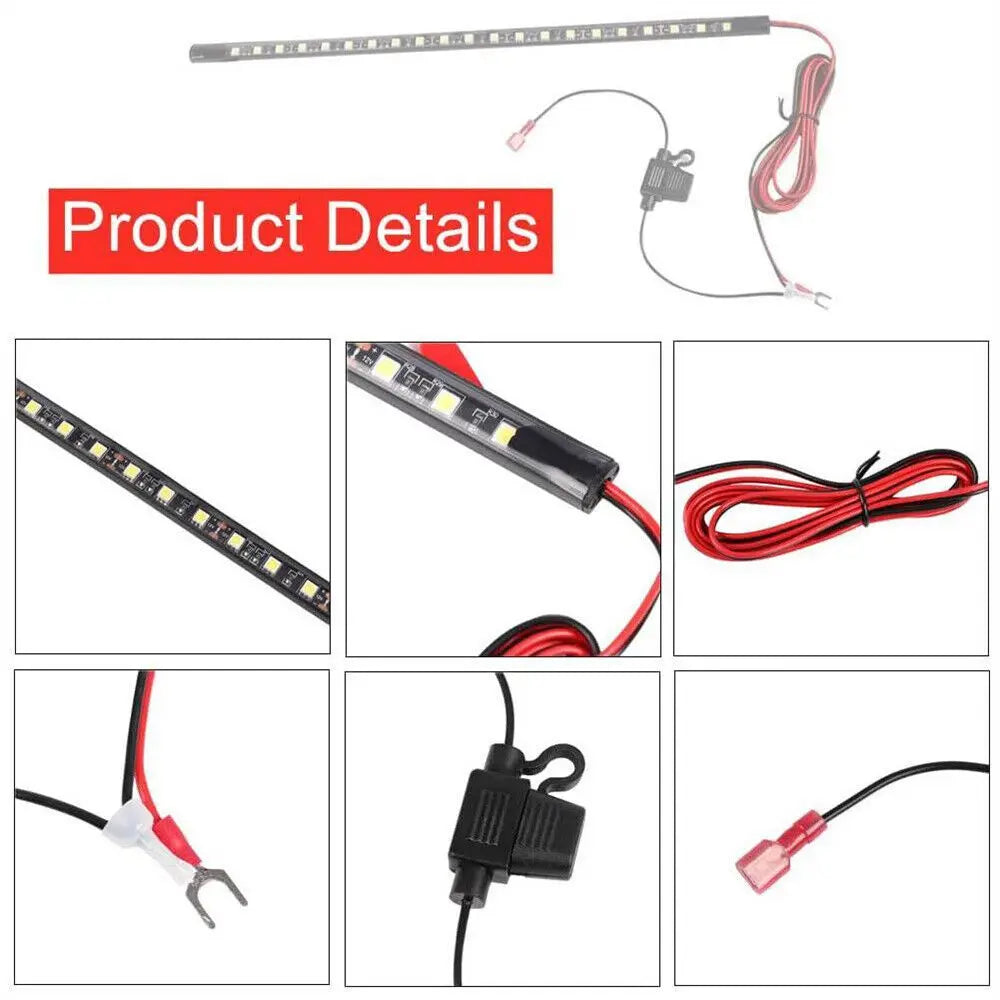 Azylo Universal Under-Hood LED Engine Light Kit with Automatic On/Off Switch
