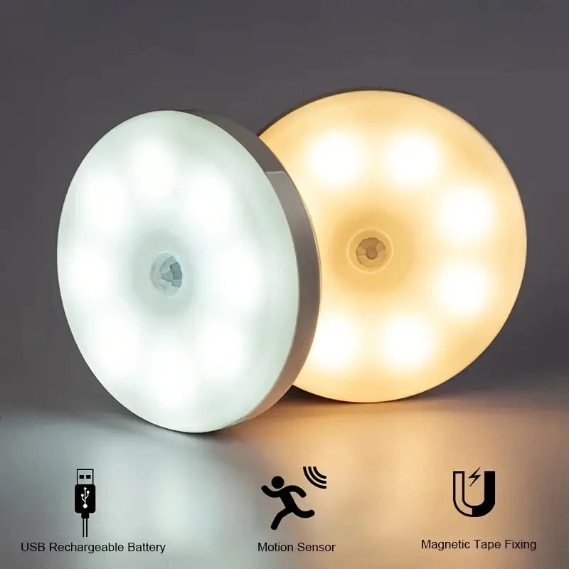 Azylo Smart Round Motion Sensor LED Night Light