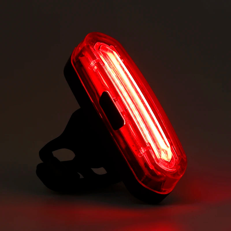 Azylo Ultra-Bright USB Rechargeable LED Bike Tail Light (Multi-Mode Safety Lamp)