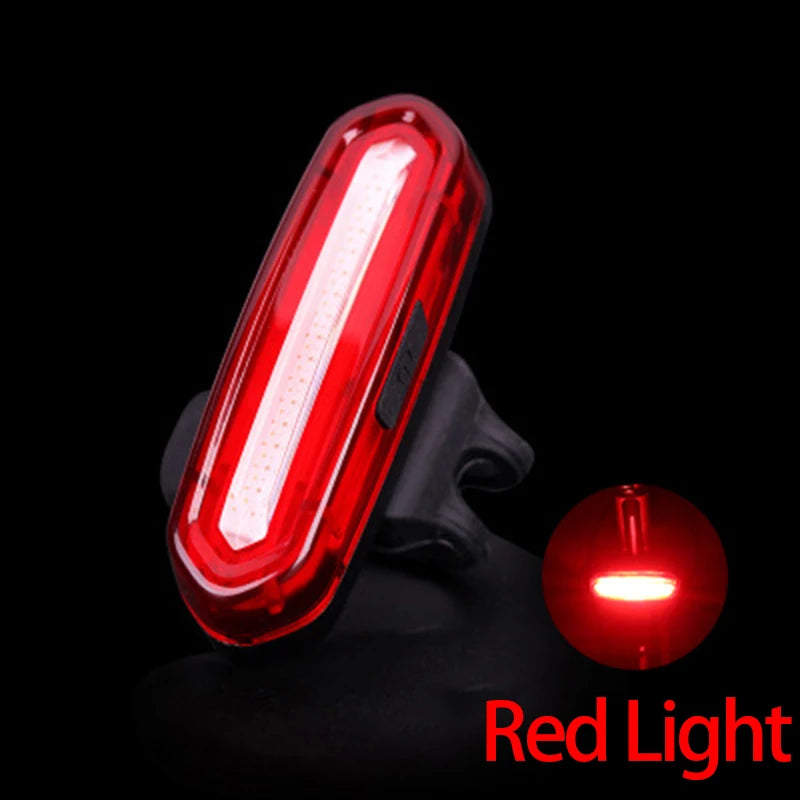 Azylo Ultra-Bright USB Rechargeable LED Bike Tail Light (Multi-Mode Safety Lamp)