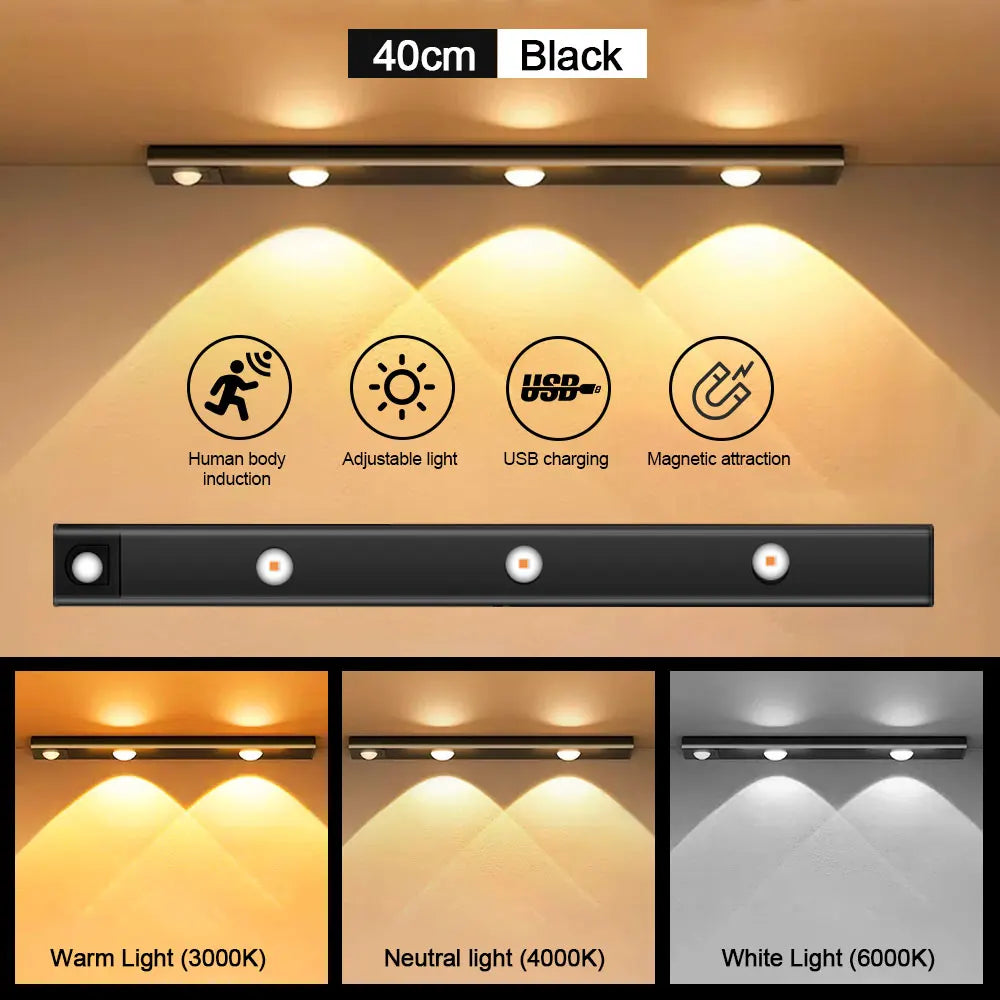 Azylo Ultra-Thin 3-Color Motion Sensor LED Strip Light