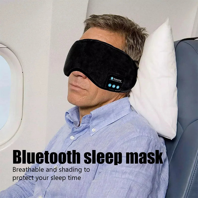 Azylo Smart 3D Ergonomic Blackout Sleep Mask & Bluetooth Headphones