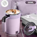 Azylo Smart Magnetic Self-Stirring Mug & Automatic Coffee Mixer (380ml)